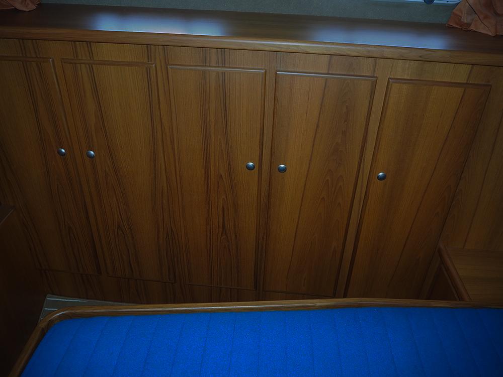 Achterkajuit, Accommodatie